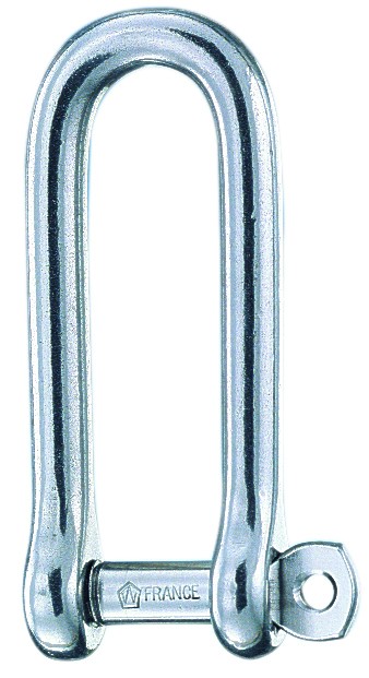Emerillon en acier inoxydable AISI 316 avec manille à goupille encastrée  Diamètre mm 5