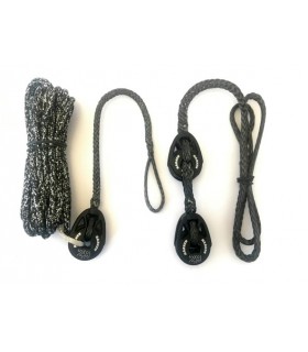 Cunningham complet 4mm pour palan 4 brins 29mm T2 Harken pour Laser®