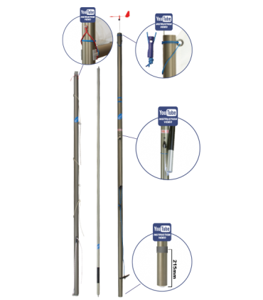 Gréement Optimist complet MK3 Hyperflex