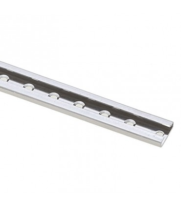 Rail inox 25mm pour chariot à piston