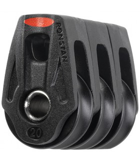 Poulie triple 20mm à lashing Orbit Block™