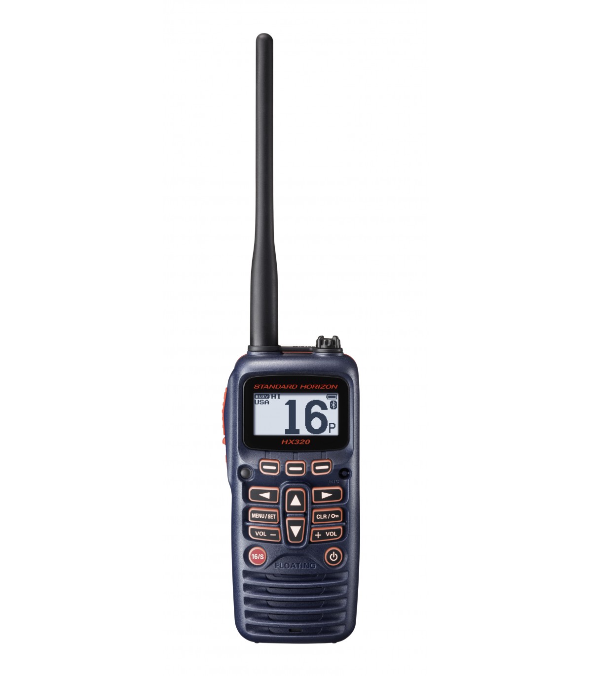 Standard Horizon, HX320E, VHF portable 6W HX320E