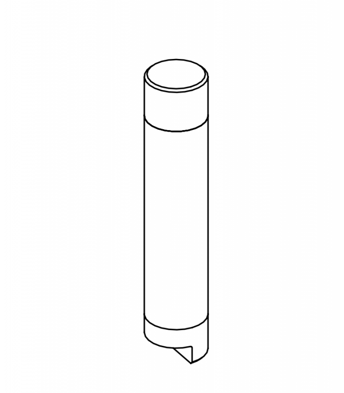 Axe de pignon ø12x60mm winch Radial 46