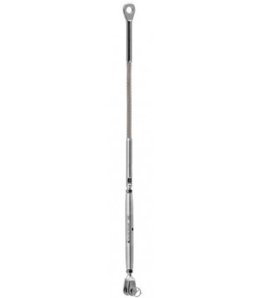 Hauban monotoron Ø3mm Oeil/Ridoir chape fixe