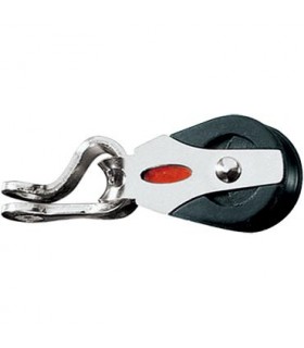 Poulie simple sur pontet 20mm