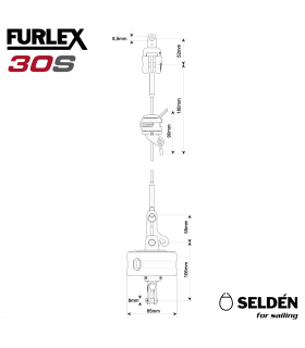 Pack Emmagasineur Ø85mm Furlex 30S Complet