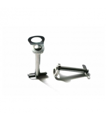 Axe inox rapide 6x20mm "Big Head"