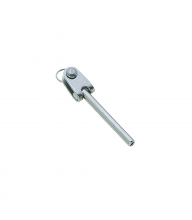 Embout à sertir chape articulée pour câble 4mm