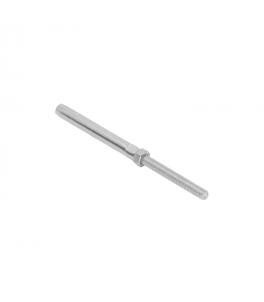 Embout à sertir fileté droite filetage M8 câble 4mm