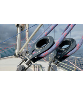 Poulie simple 30mm à rouleaux