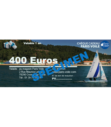 Chèque cadeau 400€