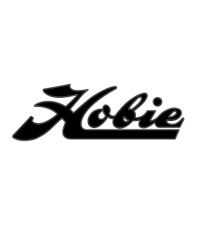 Autocollant Hobie Script v2017 pour coque
