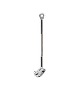 Draille de foc 420 Dyform Ø3mm Chape articulée/Oeil
