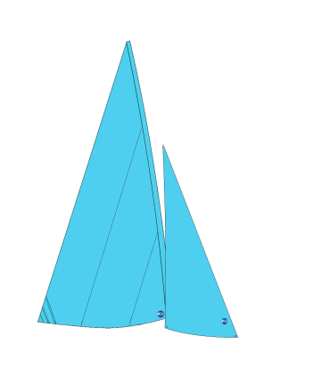 Jeu de voiles Pico dacron 135g/m² compatible compatible