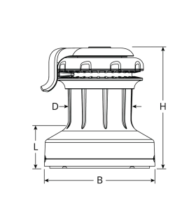 Winch 30QT Orbit QuickTrim™