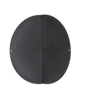 Boule de signalisation noire de mouillage