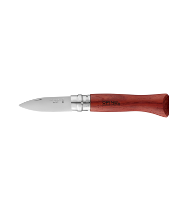 Couteau à huître inox manche padouk N°9