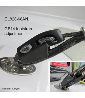Clam alu Racing Aero Cleat CL828-68