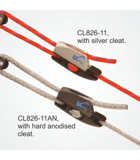 Clam alu moyen fermé anodisation dure Aero Cleat