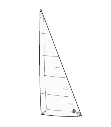 Foc Nacra 5.0 dacron 250g/m² compatible loisir