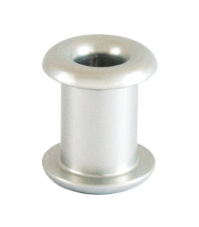 Écubier fileté haut/bas alu 8mm (9-14mm)