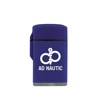 Briquet Tempête Bleu Logo Ad