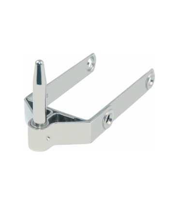 Aiguillot safran Ø8mm 2 trous 45mm