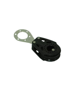 Poulie carbo 40mm avec oreille pour poulie HC8454