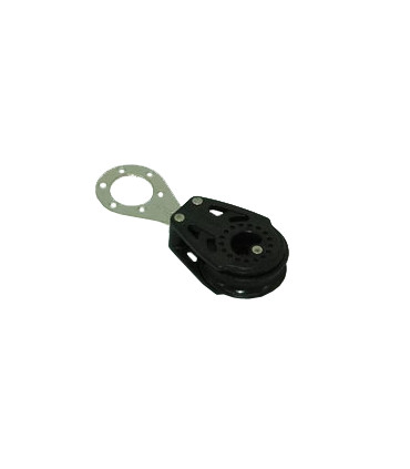 Poulie carbo 40mm avec oreille pour poulie HC8454