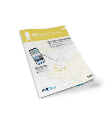 Carte NVCharts - FR3 - St Malo aux Sept Îles