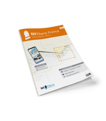 Carte NVCharts - FR10 - Toulon to Menton · Monaco