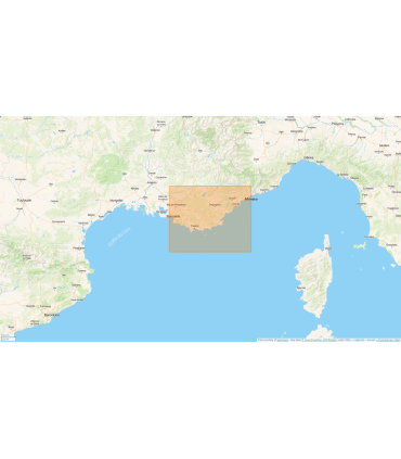 Carte NVCharts - FR10 - Toulon to Menton · Monaco
