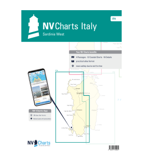 Carte NVCharts - IT4 - Sardinia West