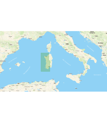 Carte NVCharts - IT4 - Sardinia West