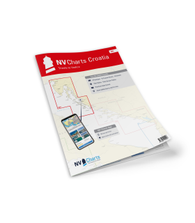 Carte NVCharts - HR1 - Trieste to Vodice
