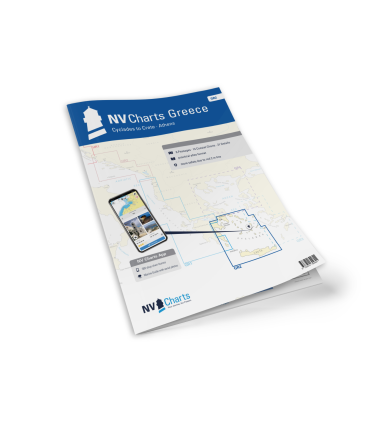 Carte NVCharts - GR2 - Cyclades to Crete & Athens