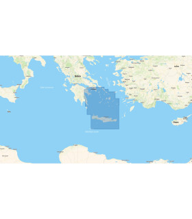Carte NVCharts - GR2 - Cyclades to Crete & Athens