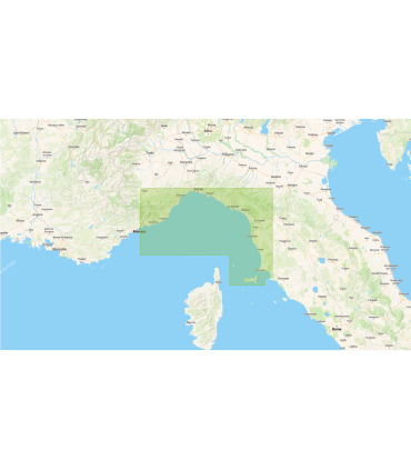 Carte NVCharts - IT1 - Menton to Elba