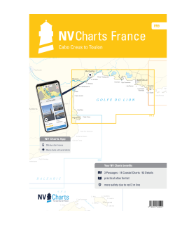 Carte NVCharts - FR9 - Cabo Creus to Toulon