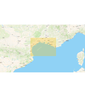 Carte NVCharts - FR9 - Cabo Creus to Toulon