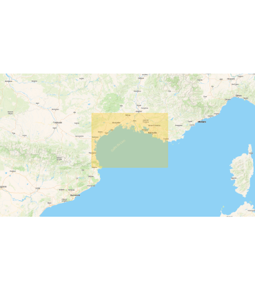Carte NVCharts - FR9 - Cabo Creus to Toulon
