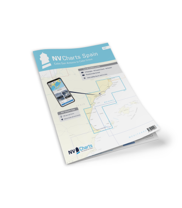Carte NVCharts - ES1 - Cabo San Antonio to Cabo Creus