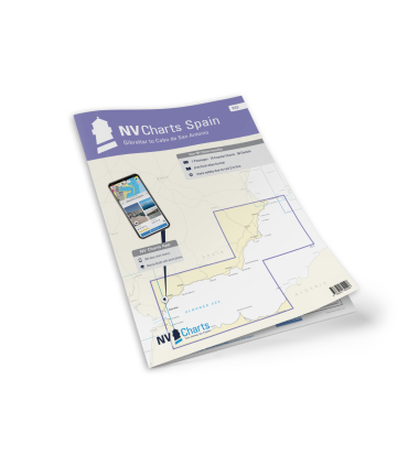 Carte NVCharts - ES3 - Gibraltar to Cabo de San Antonio