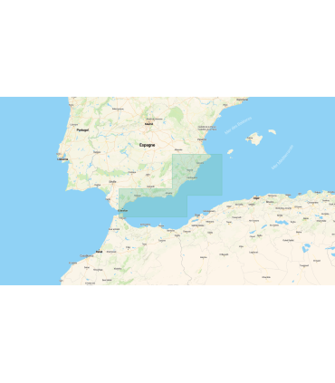 Carte NVCharts - ES3 - Gibraltar to Cabo de San Antonio
