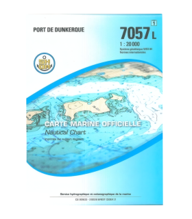 Carte SHOM 7057L - Port De Dunkerque