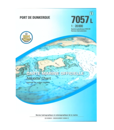 Carte SHOM 7057L - Port De Dunkerque