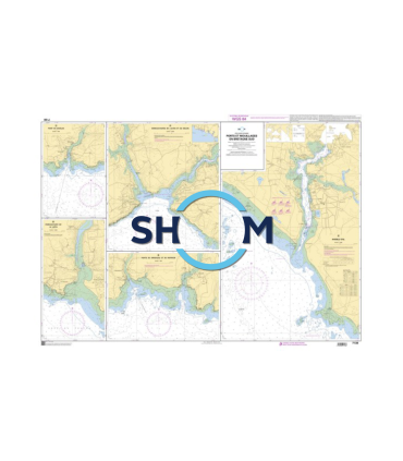 Carte SHOM 7138L - Ports Et Mouillages En Bretagne Sud