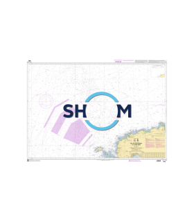 Carte SHOM 6680L - De L’Ile D’Ouessant À L’Ile De Batz