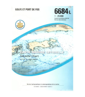Carte SHOM 6684L - Golfe Et Port De Fos