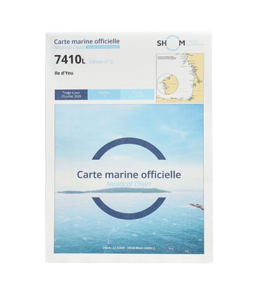 Carte SHOM 7410L - Île D’Yeu